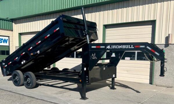 2025 Iron Bull 83"x16' Gooseneck Dump Trailer - Image 7